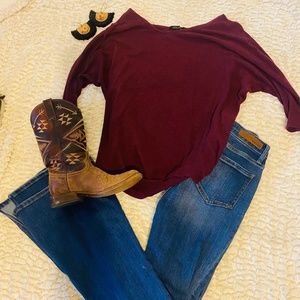 Casual fit.